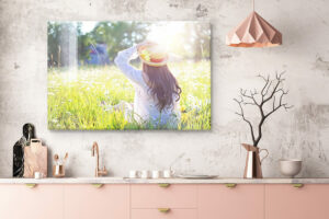 woondecoratie voorjaar foto op acryl