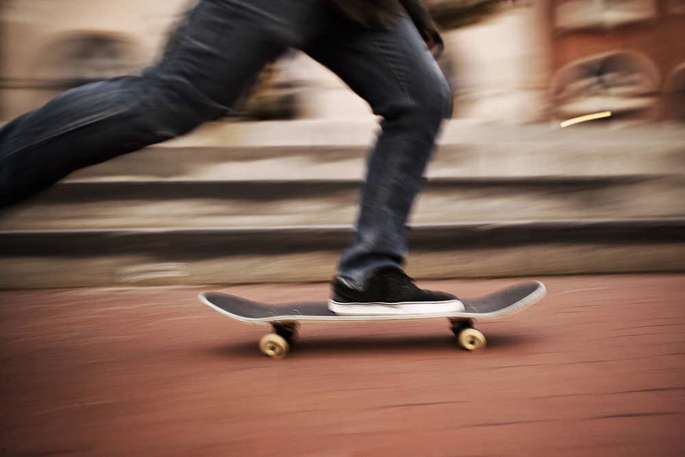 foto in movimento skate